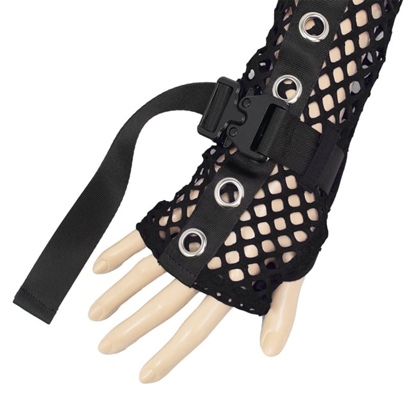 LISTEN FLAVOR】ベルトメッシュアームカバー（2510406） | KIST ON