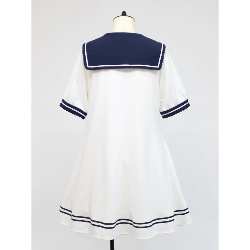 Amavel】 セーラーAラインワンピース/125190615 | KIST ONLINE