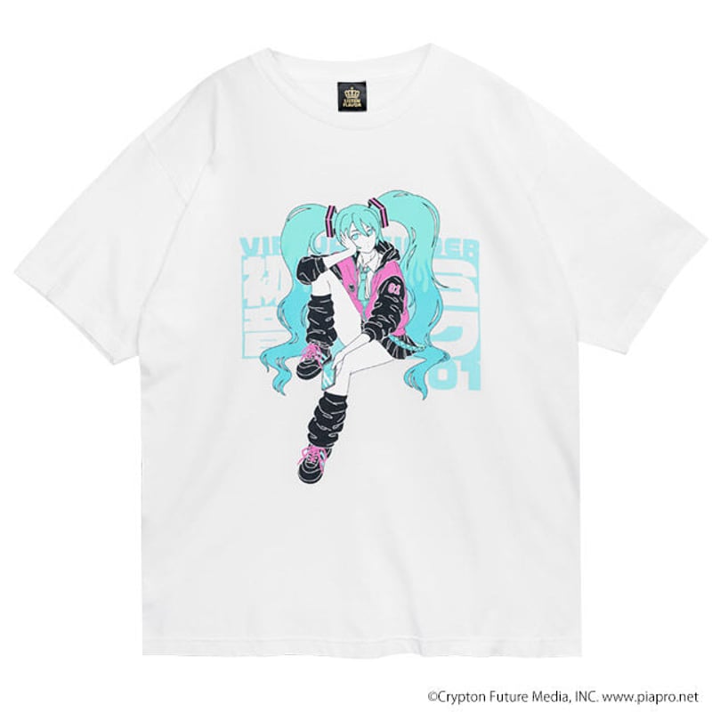 LISTEN FLAVOR】初音ミク Tシャツ（MIKU-0010） | KIST ONLI