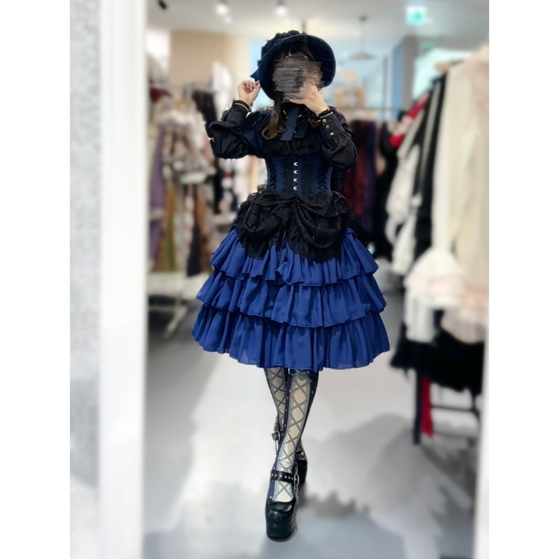 ATELIER-PIERROT】-Blooming Rose- ショートコルセット/TPC- ATELIER-PIERROT】-Blooming Rose- ショートコルセット/TPC-