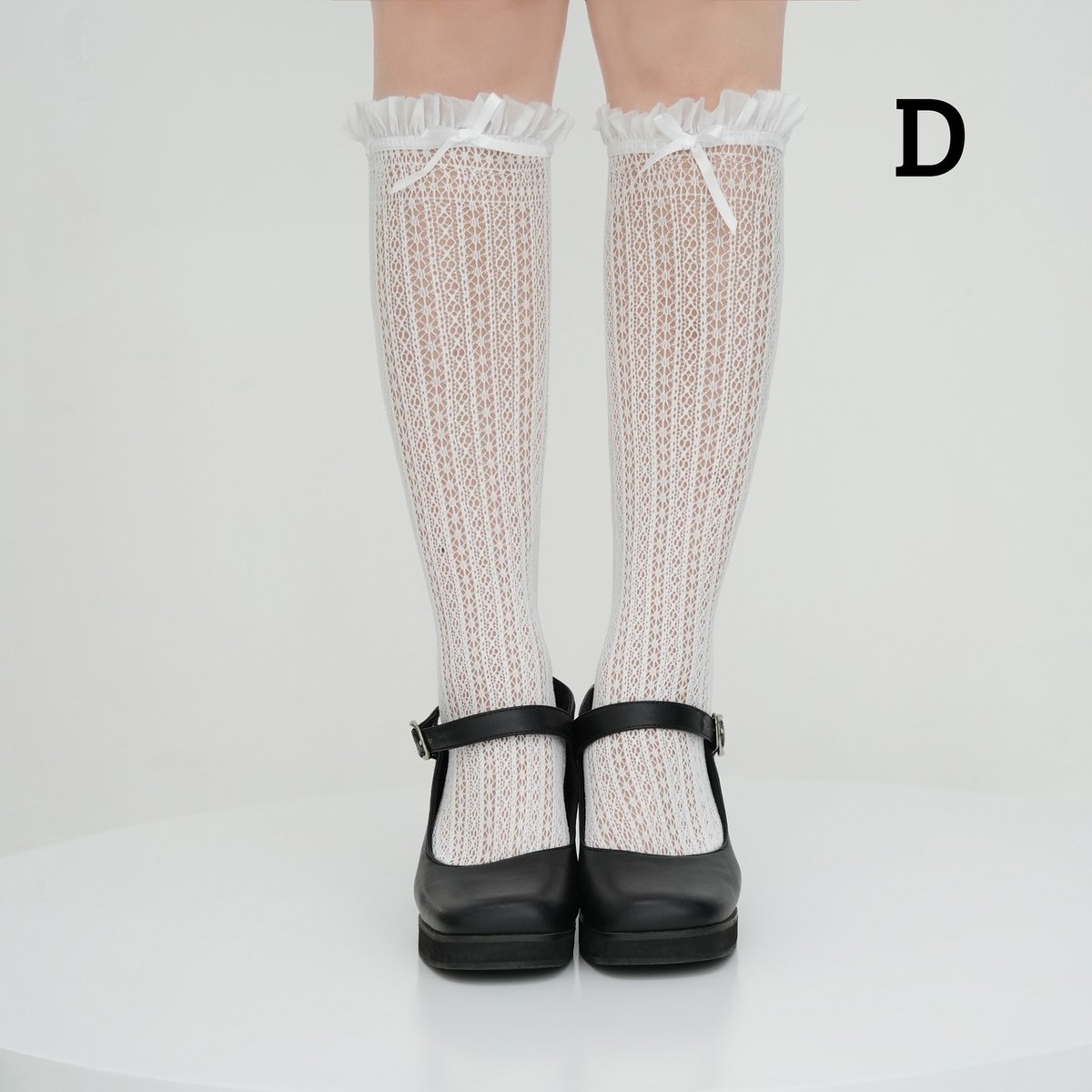 NODRESS ホワイト　レース　リボン　ストッキング ソックス NODRESS ホワイト レース リボン ストッキング ソックス NODRESS