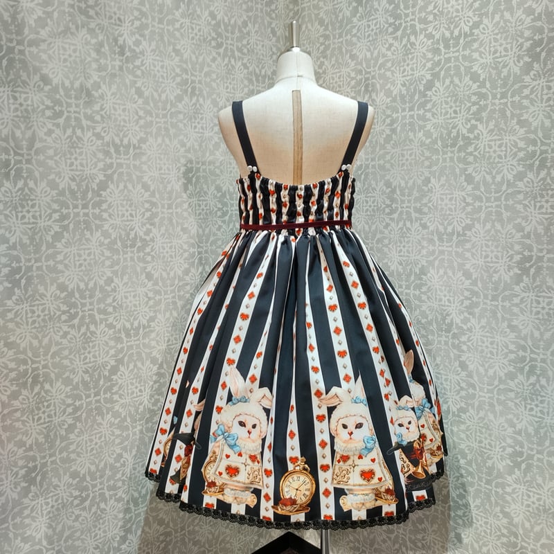 Enchantlic Enchantilly】不思議の国のQueen Cat ジャンパースカ