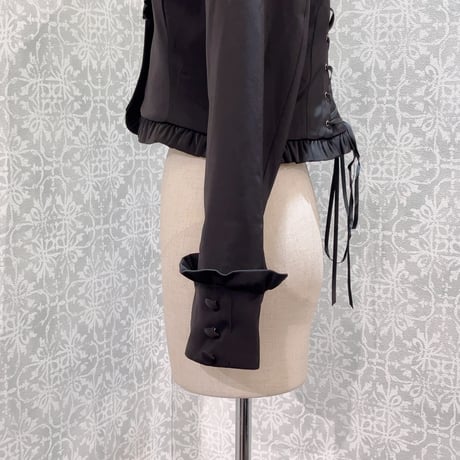 【ATELIER-PIERROT/Vallée lys】Frilled Tailored Jacket/TJK-13