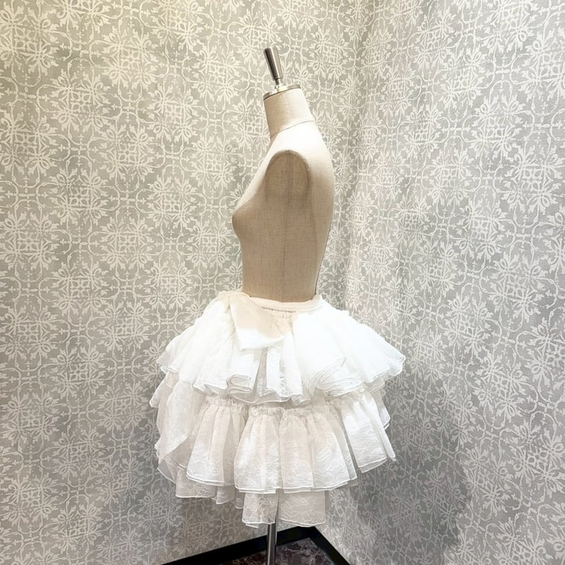 ATELIER-PIERROT/Vallée lys】 Petale Voile Skirt