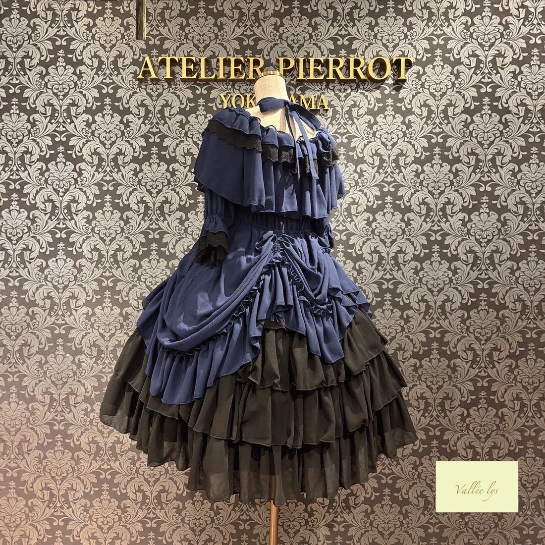 ATELIER PIERROT ジャンスカ Vallée lys ヴァレリス ATELIER PIERROT ジャンスカ Vallée lys ヴァレリス - メルカリ