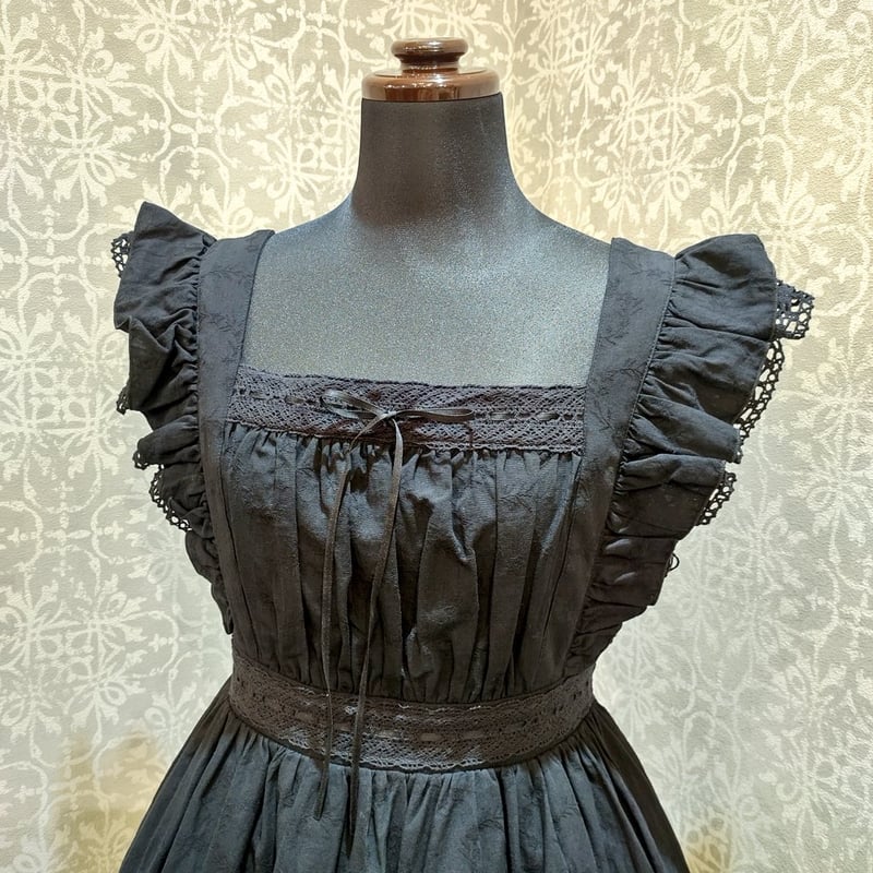 美品 Sheglit エーデルワイスレースドレス オールドローズ 【公式通販】