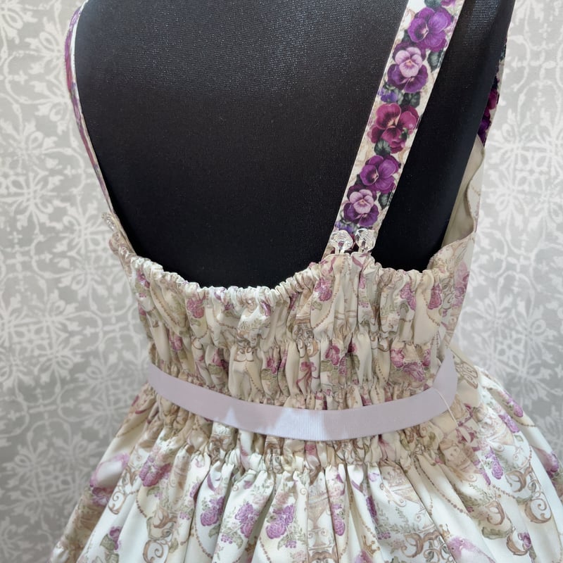 Enchantlic Enchantilly】すみれ姫の王冠 ティアードJSK/009-3