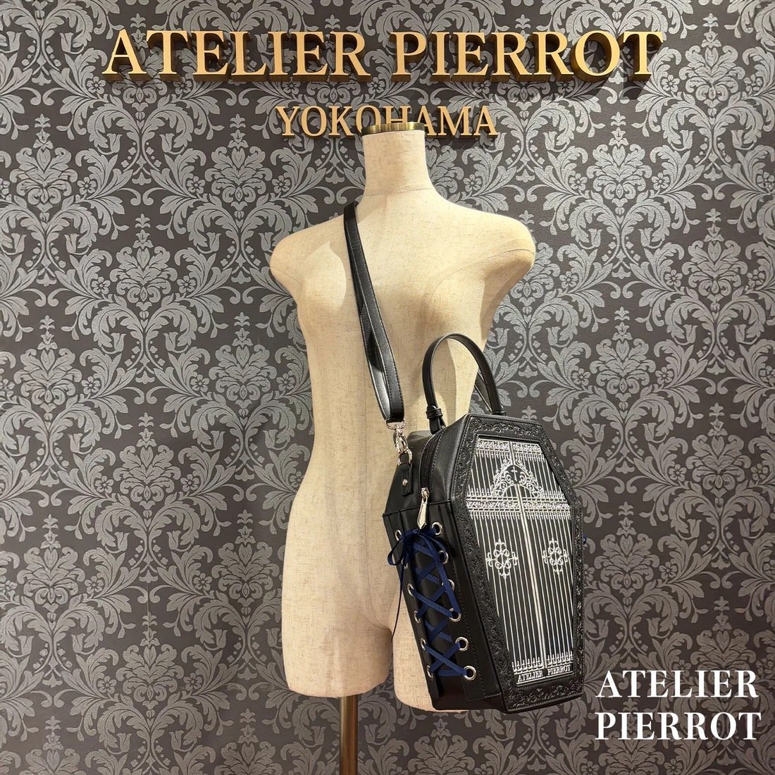 ミュージシャン ATELIER PIERROT Iron Gate Coffin Bag ATELIER-PIERROT】Iron Gate Coffin Bag/AK-015 |