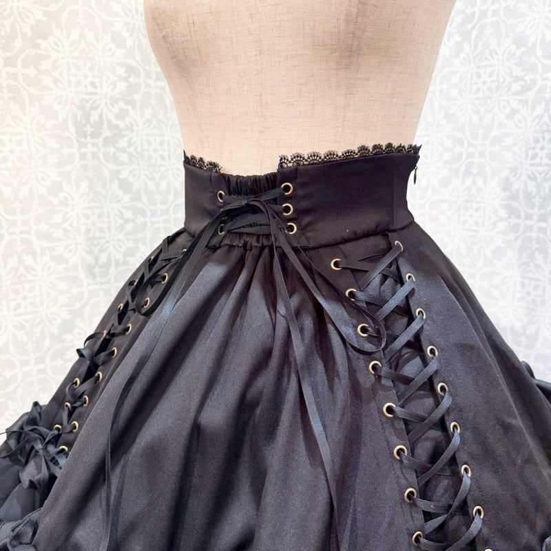 ATELIER PIERROT レースアップコルセット ATELIER-PIERROT】Adenophora Lace-Up Skirt/GSK-0
