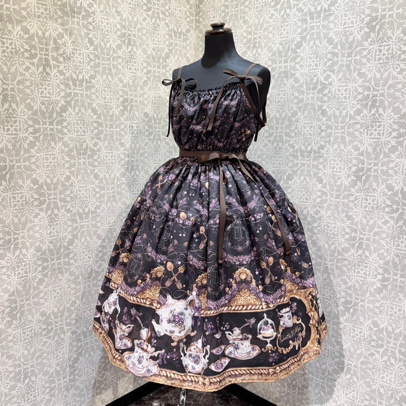 Enchantlic Enchantilly】すみれのお茶会ティアードJSK | KIST Enchantlic Enchantilly】すみれのお茶会ティアードJSK | KIST