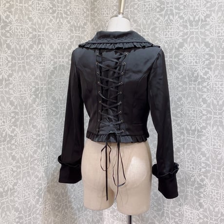 【ATELIER-PIERROT/Vallée lys】Frilled Tailored Jacket/TJK-13