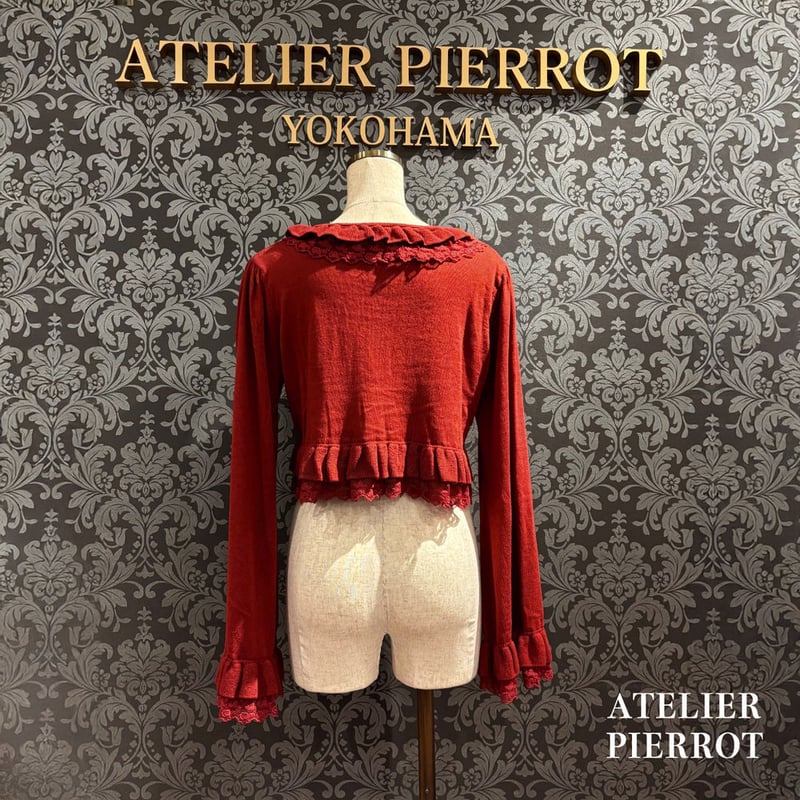 ATELIER-PIERROT/Vallée lys】Rose Waltz Cardigan