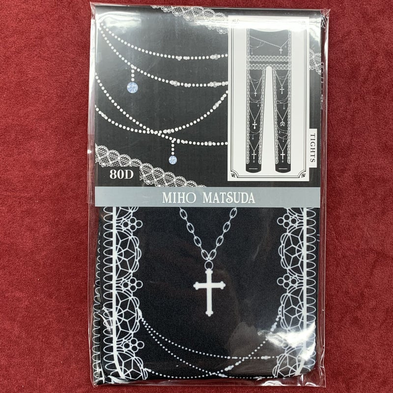 MIHO MATSUDA】 タイツ/十字架+チェーン/110021 | KIST ONLIN...