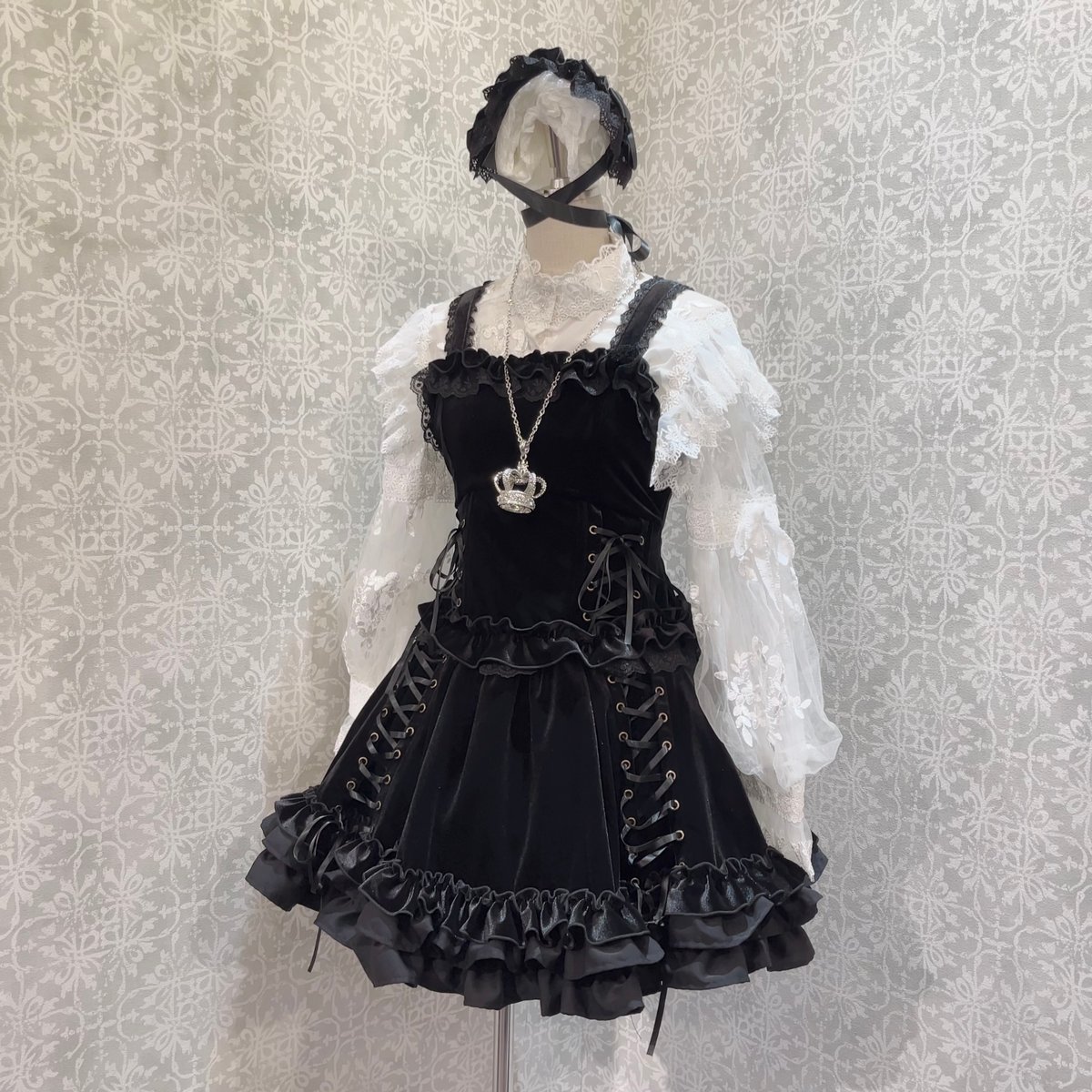 ATELIER-PIERROT/Vallée lys】Adenophora Lace-Up