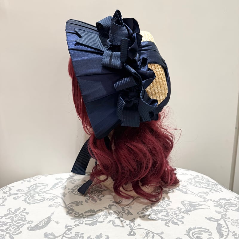星箱Works】油彩の薔薇 ボンネット/P37203315【お取り寄せアイテム
