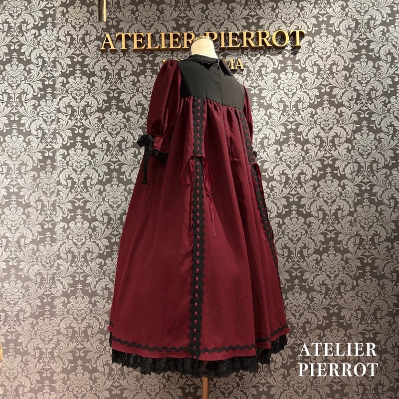 ATELIER PIERROT】 Amabile Puff Sleeve Dress/TOP