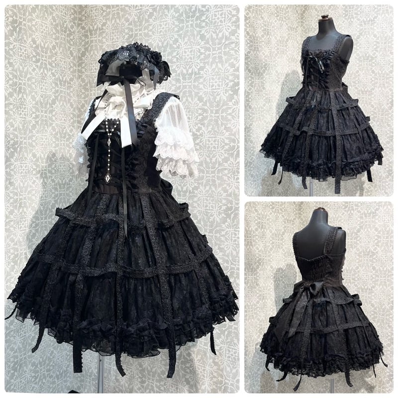 h.NAOTO】Bird Cage Dress(BK/M)/CNF34-O067 | KIS...