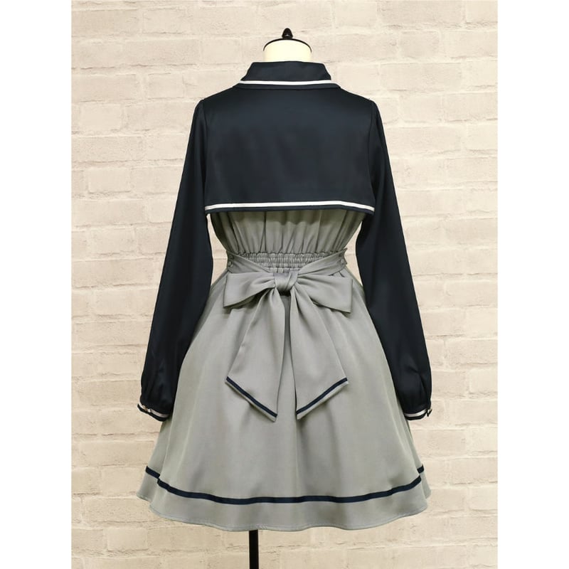 Brave Heart レイヤード長袖ワンピース Brave Heart レイヤード長袖ワンピース – Amavel（アマベル