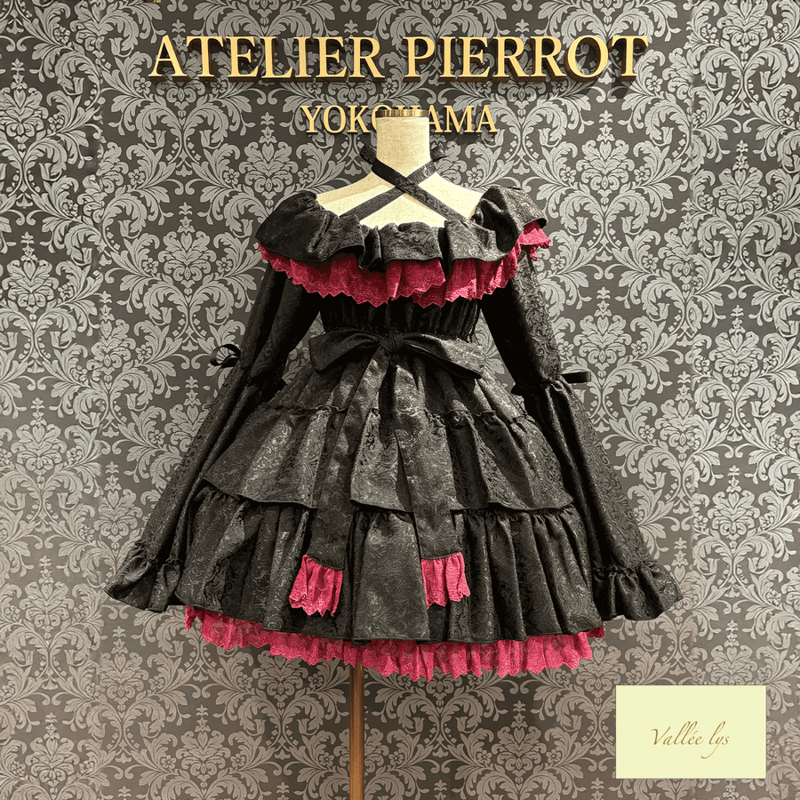 ATELIER PIERROT】【Vallée lys】Coquelicot Dress m ATELIER PIERROT】【Vallée lys】Coquelicot Dress m