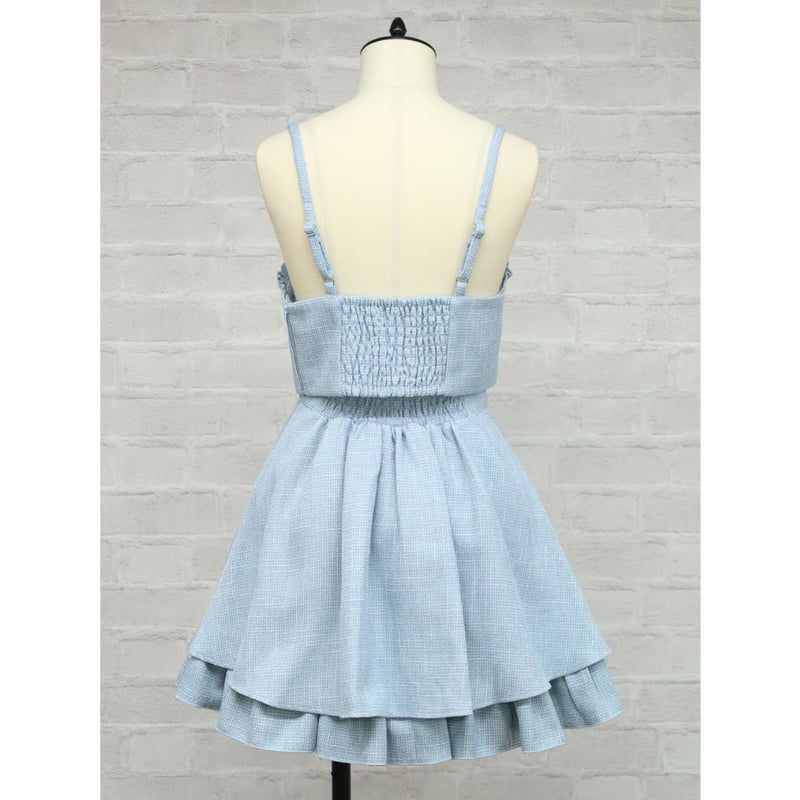 Amavel】Suger Tweed ビスチェ＆スカートセットアップ/126170501 |
