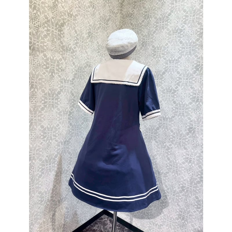 Amavel】 セーラーAラインワンピース/125190615 | KIST ONLINE