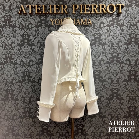 【ATELIER-PIERROT/Vallée lys】Frilled Tailored Jacket/TJK-13