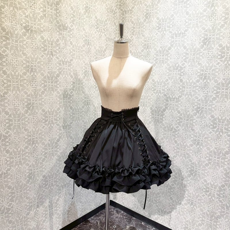 ATELIER-PIERROT】Adenophora Lace-Up Skirt/GSK-0