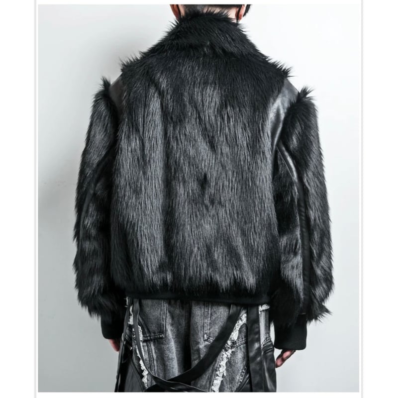 BACKSTAGE PASS】MEGYU(メギュ) / フェイクファーブルゾン（GBS600