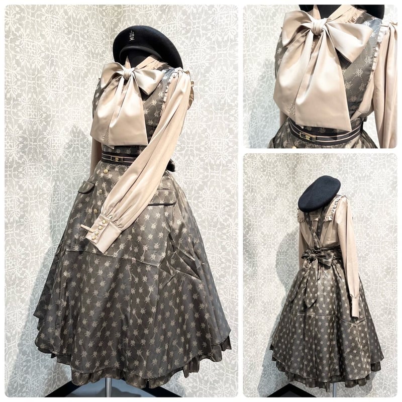 Amavel】Wrappinng Chocolat ジャンパースカート/123410718
