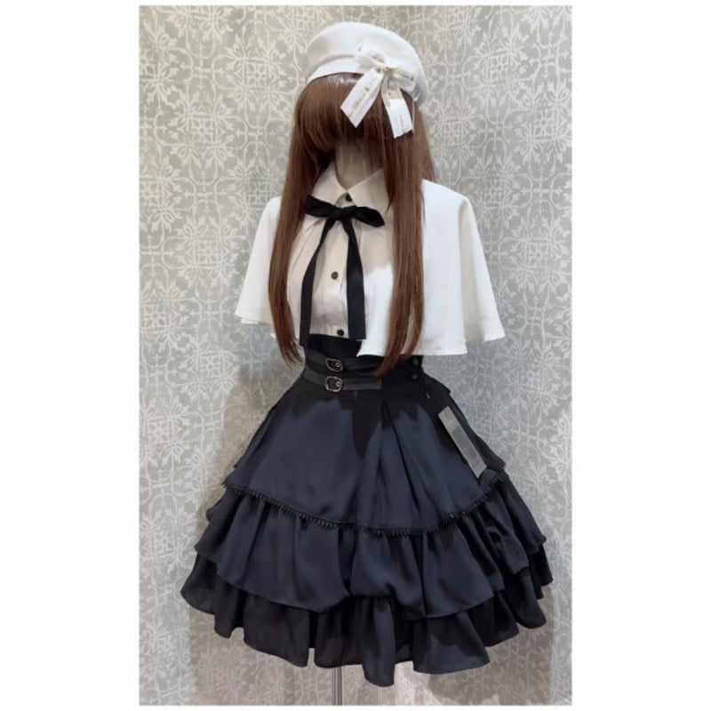 ミホマツダ ブラウス ケープ付き 楽天市場】【中古】 MIHO MATSUDA / ケープ付きブラウス