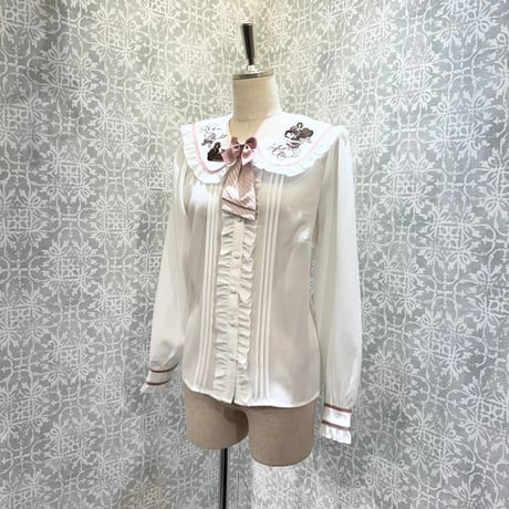 【Amavel】 喫茶アマベルのショコラトリーブラウス/125310201