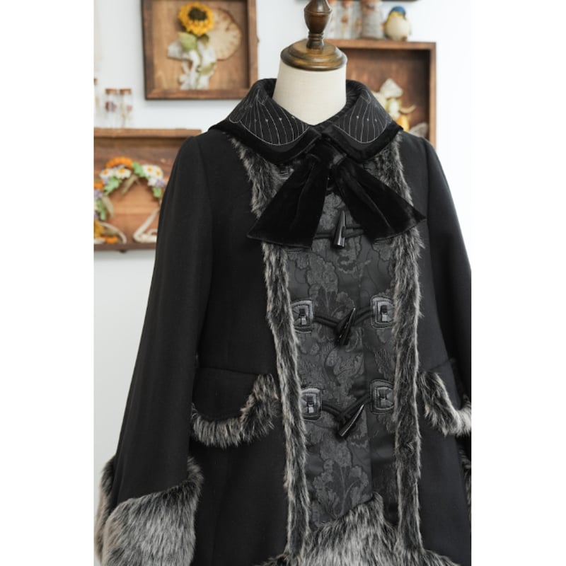 テンダーロイン　星形装飾付き　ピーコート TENDERLOIN スタースタッズ Pコート P-COAT 星 黒 ブラック 初期