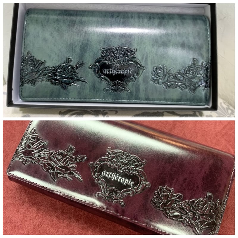 artherapie】 ローズジャルダン かぶせがま口長財布 /230664 artherapie】 ローズジャルダン かぶせがま口長財布 /230664