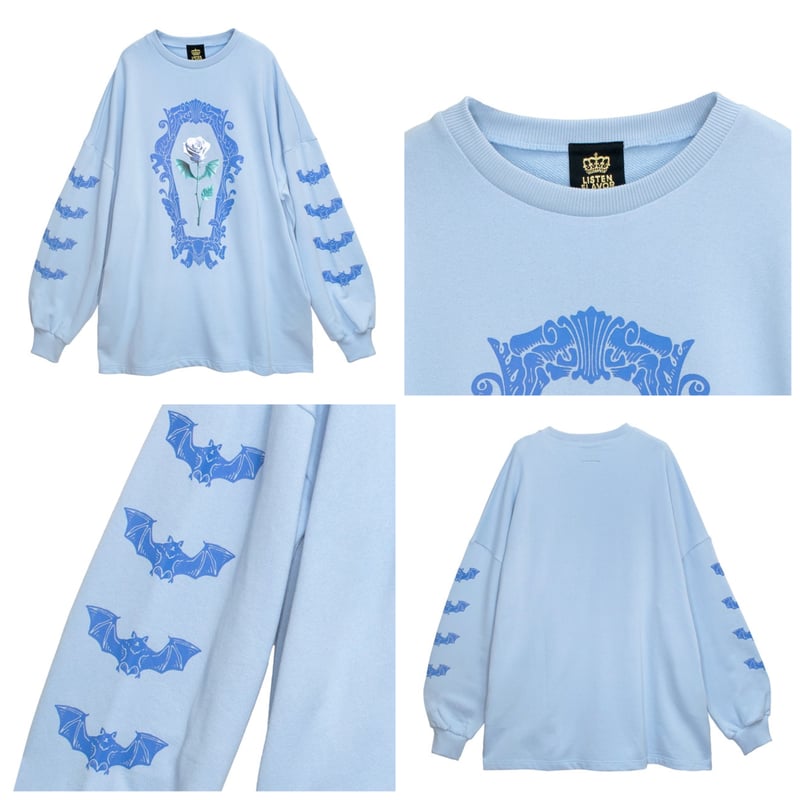 LISTEN FLAVOR】青薔薇の棺 スウェットトレーナー（2523552） | KIST