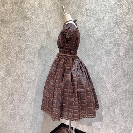 【Enchantlic Enchantilly】アンシャンテリーチョコレート ワンピース