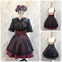 星箱Works】ユリシスファンタジー ローズラインスカート【お取り寄せ