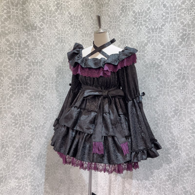 ATELIER-PIERROT】Coquelicot Dress ミニ丈/VOP-17 |