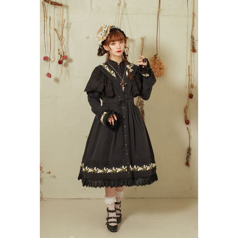 星箱Works】スズランの谷 モチーフレースワンピース/P25101228 | KIST O 
