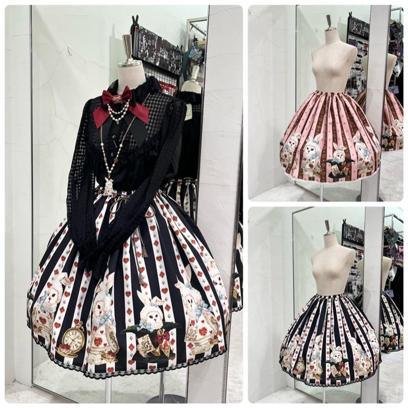 土日お値下げ　EnchantlicEnchantilly　猫　スカート enchantlic enchantilly＊猫スカート