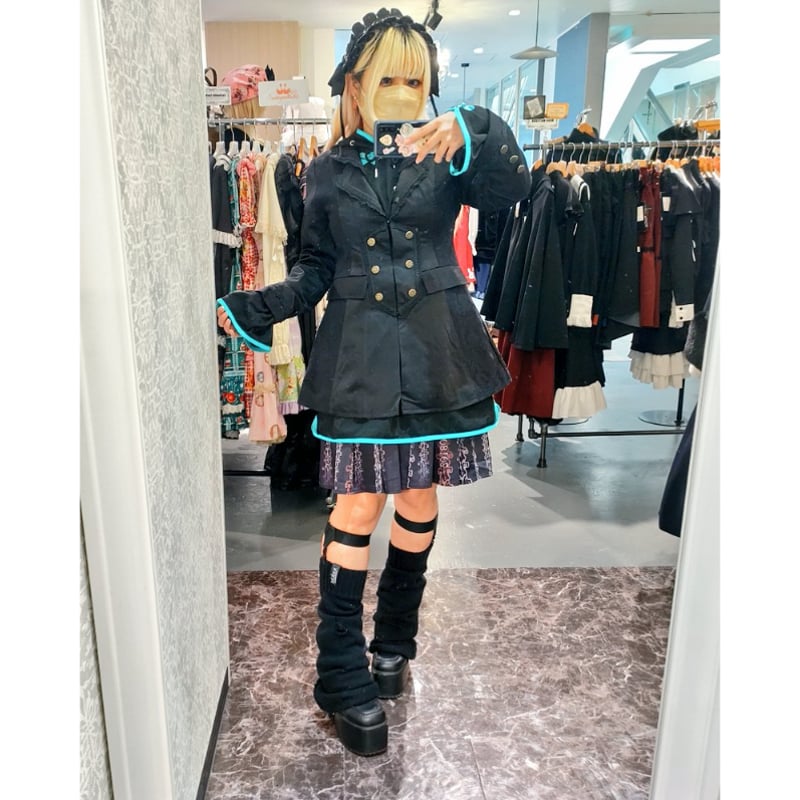 インターファクトリー ゆづき/ラメボアスタンドジャケット INTER FACTORY（インターファクトリー）の「ゆづき/ラメボア