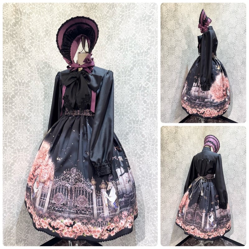 Enchantlic Enchantilly】幻影桜城〜夢幻の一角獣〜 スカート/012-8