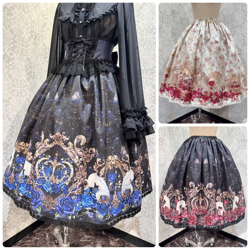 Enchantlic Enchantilly】薔薇姫の王冠 スカート/012-501-06