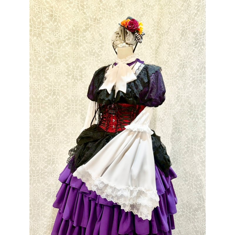 col pierrot Stand Collar ブラウス ATELIER-PIERROT】Stand Collar Princess Sleeve B