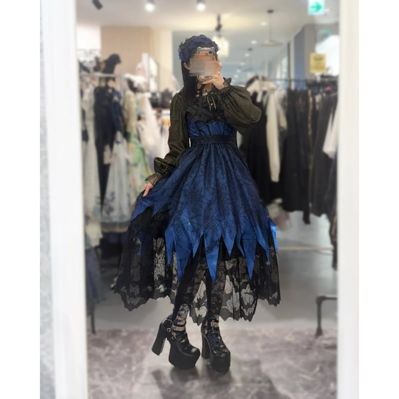 Triple*fortune】ヴァンパイア ジャンパースカート(青黒) | KIST ONL