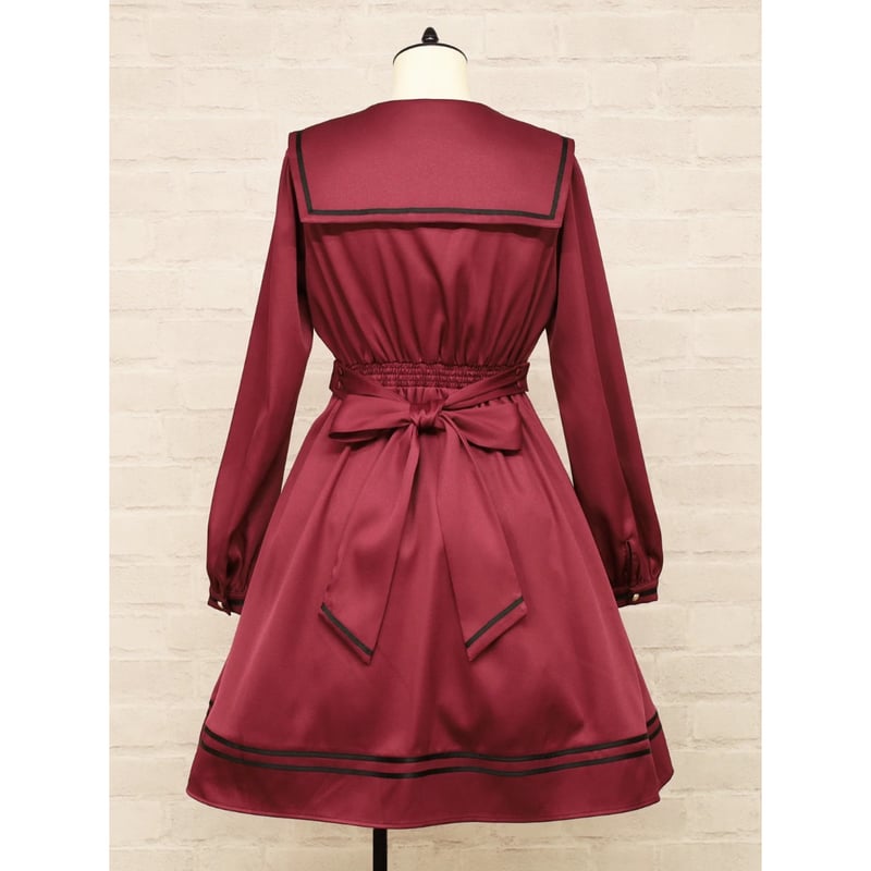 Amavel アマベル Message Ribbon セーラーワンピース Message Ribbon