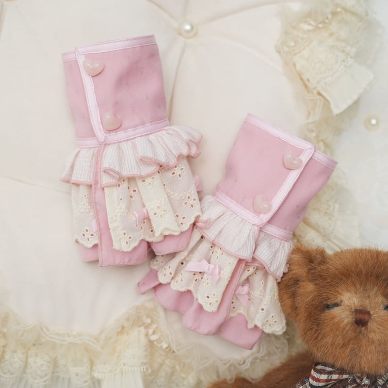 星箱Works】 シャンティークリーム・パティスリー フリルカフス