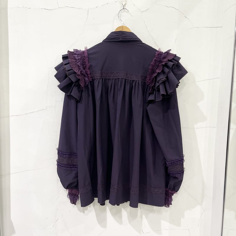 星箱Works】七色ワルツ セットアップフリルブラウス/P28102075 星箱Works】七色ワルツ セットアップフリルブラウス/P28102075