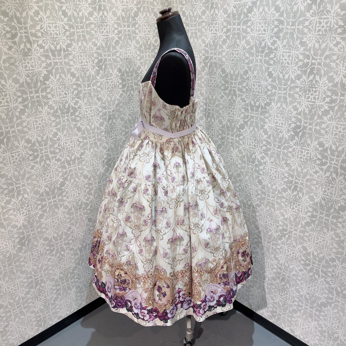 Enchantlic Enchantilly】すみれ姫の王冠 ティアードJSK/009-3 Enchantlic Enchantilly】すみれ姫の王冠 ティアードJSK/009-3