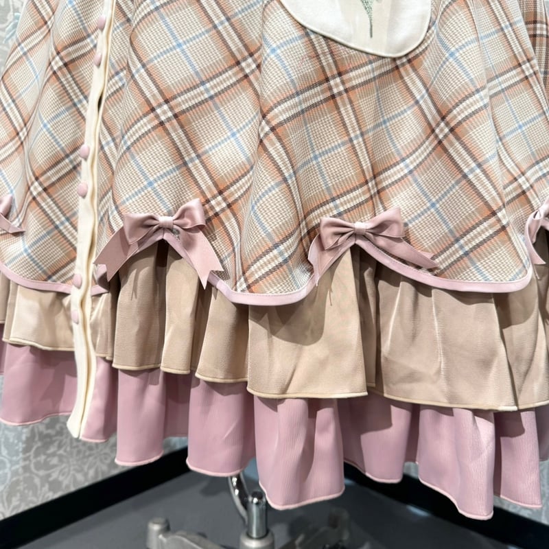 星箱Works】 チューリップさん フリルジャンパースカート/P25101234  