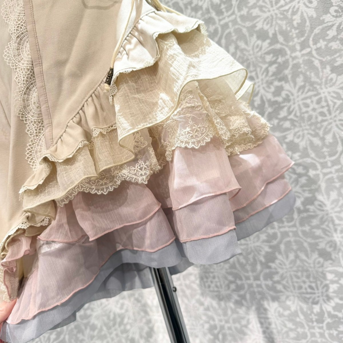 星箱Works】フェリ・ドウ・ロンド 編み上げショートパンツ 星箱Works】フェリ・ドウ・ロンド 編み上げショートパンツ